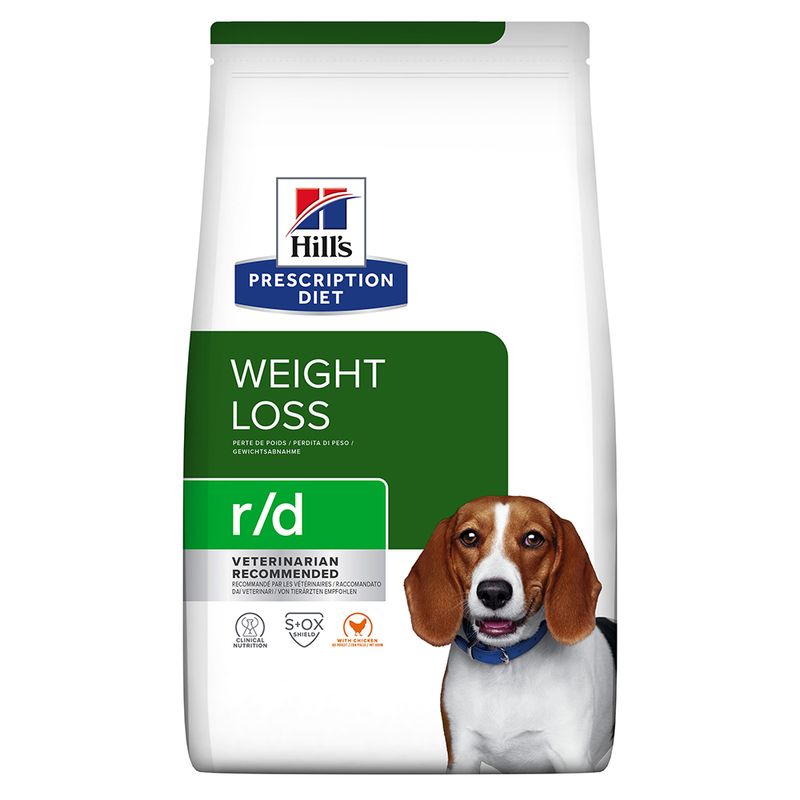 Hill's Prescription Diet Canine r/d Weight Reduction à Prix Discount | bitiba.fr