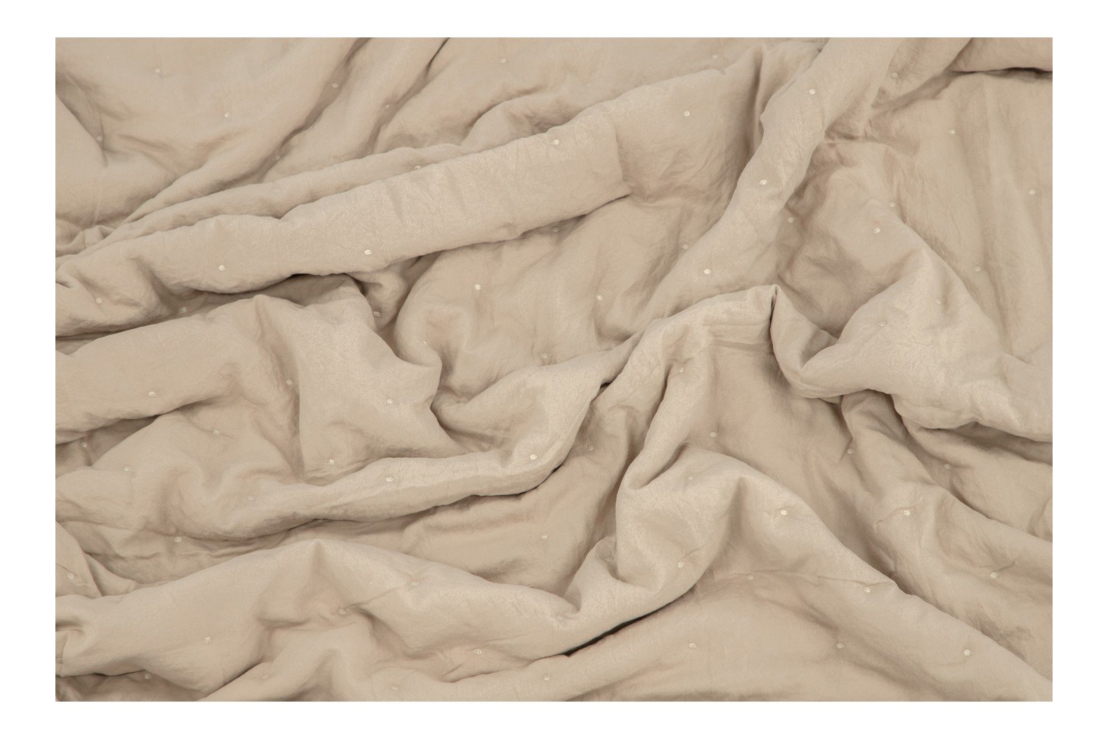 Sally sengeteppe 260x260cm, beige