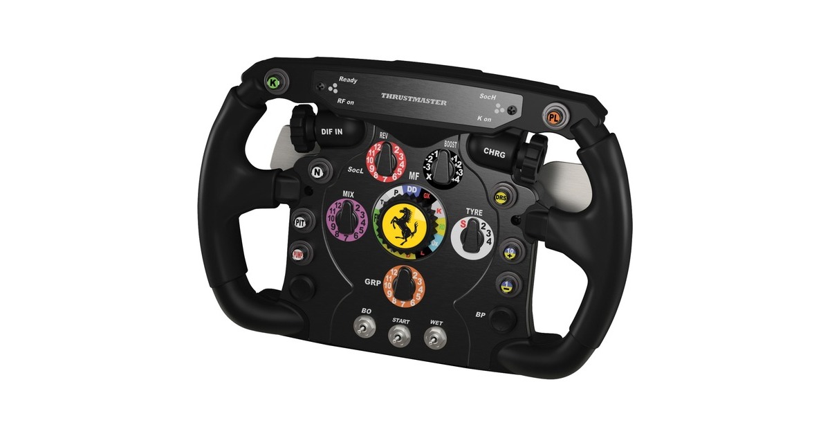 ThrustmasterFerrari F1 Wheel Add-On stuur add-on  (Zwart/zilver, PC, PlayStation 3, PlayStation 4, Xbox One)