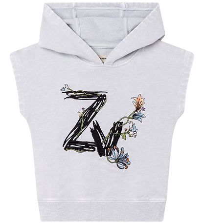 Zadig & Voltaire H?ttetr?je - LyseBlå m. Broderi
