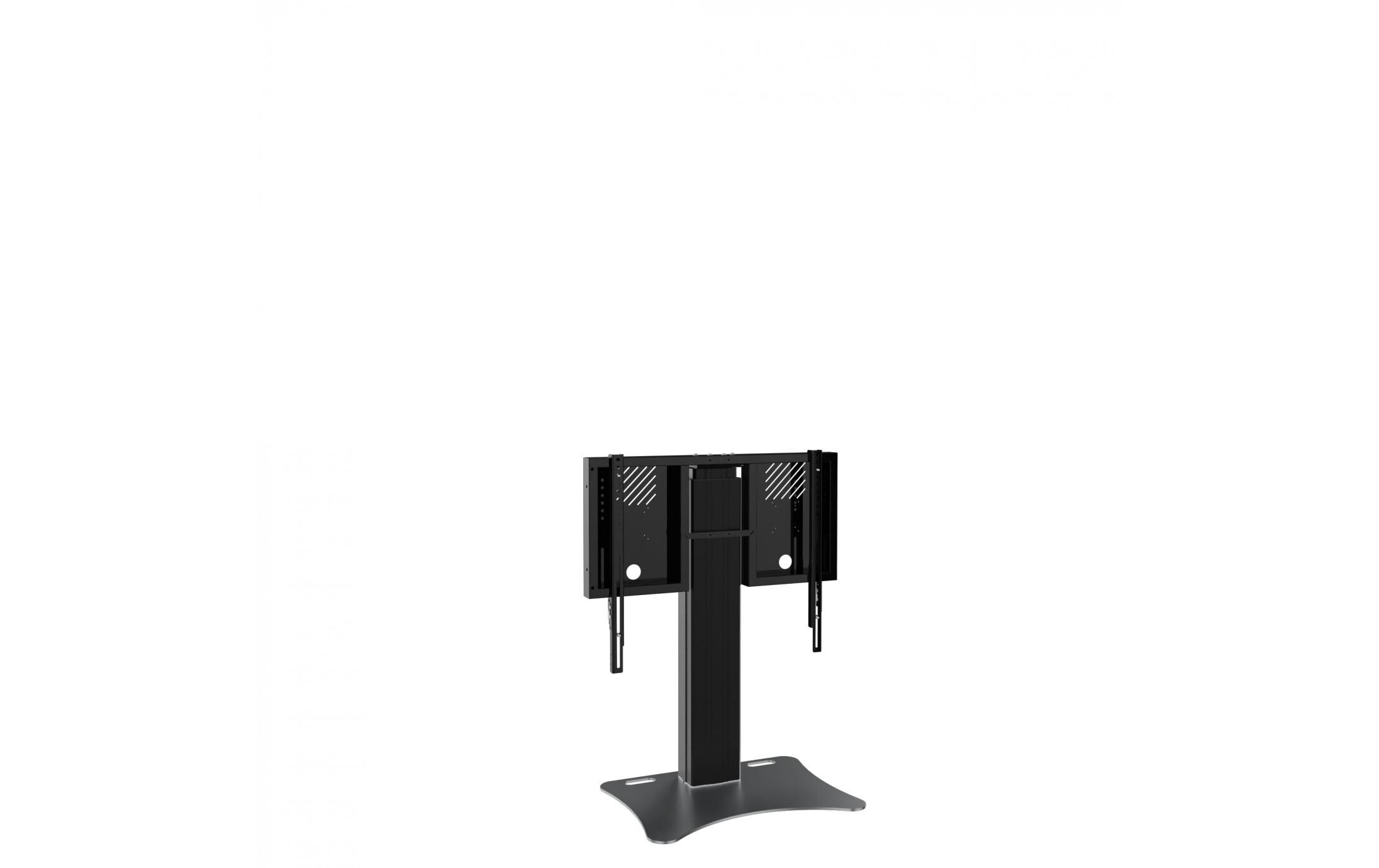 Elektrischer Standfuss Expert Adjust 4286PB - 70 cm Schwarz<br>Elektrisch höhenverstellbarer Display-Ständer Adjust-4286PB - 70 cm