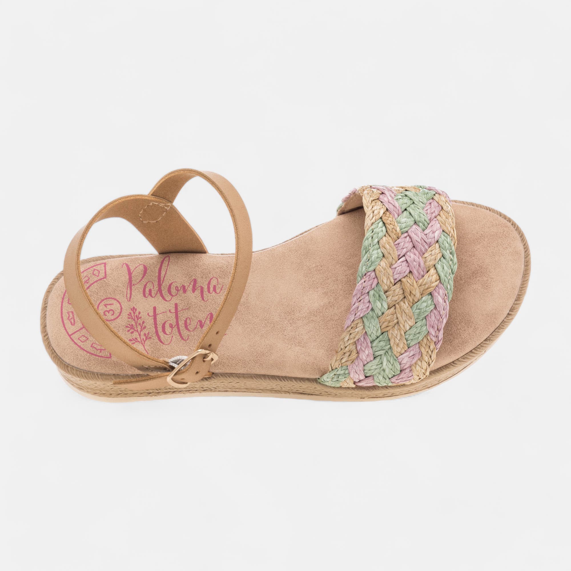 Sandales Fille multicolore