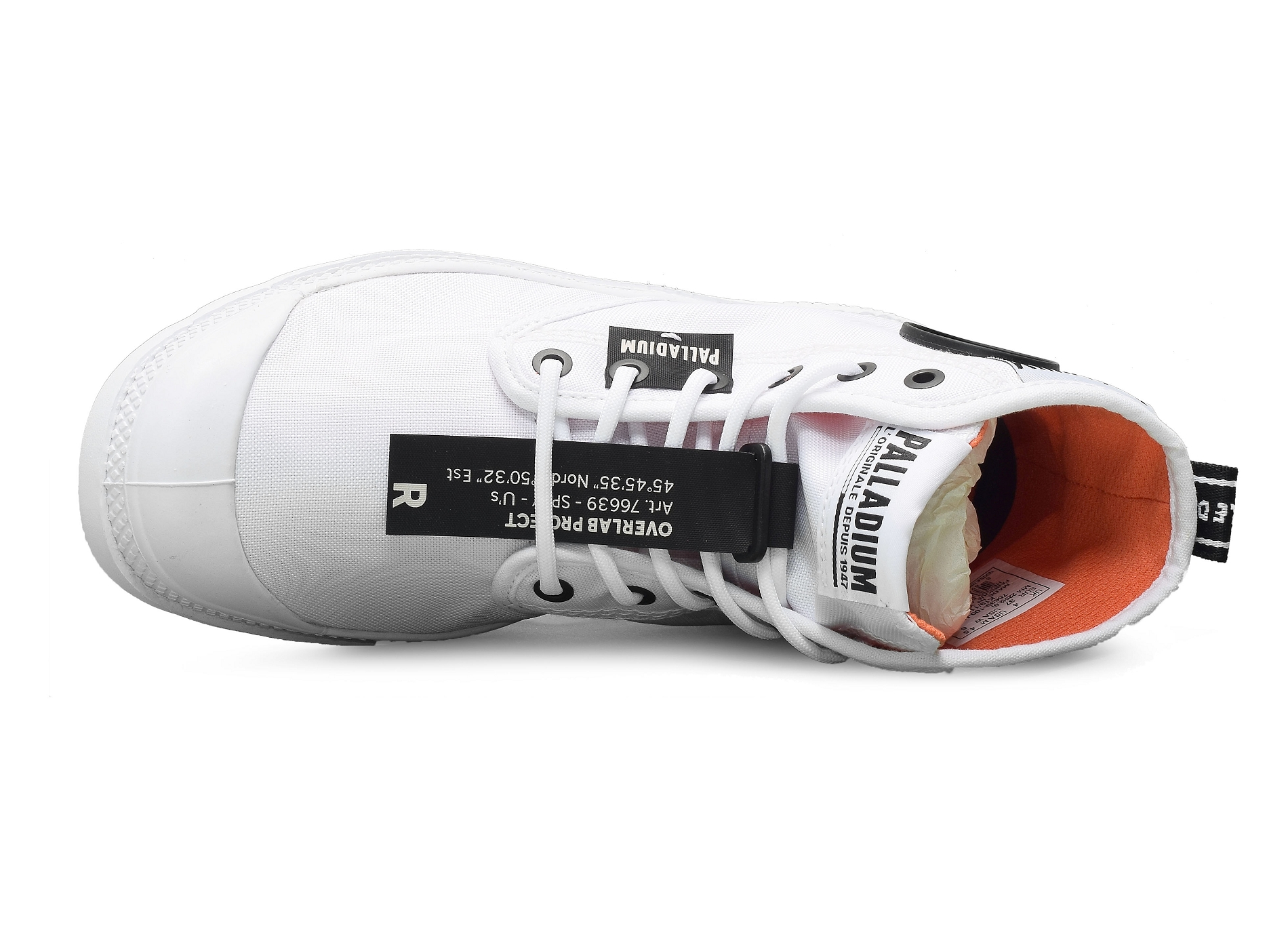 Lite overlab blanc