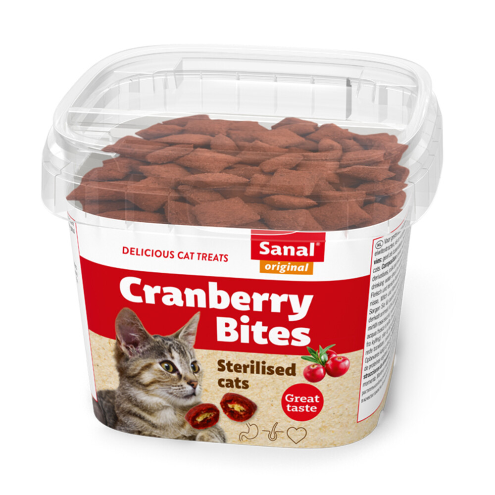 Sanal Kat Bites Cranberries - Kip75 gr