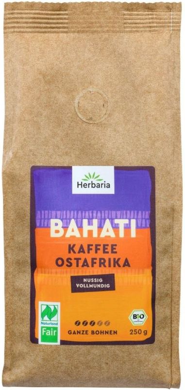 Herbaria Bioloigschie Bahati Koffie - Hele Bonen - 250 g