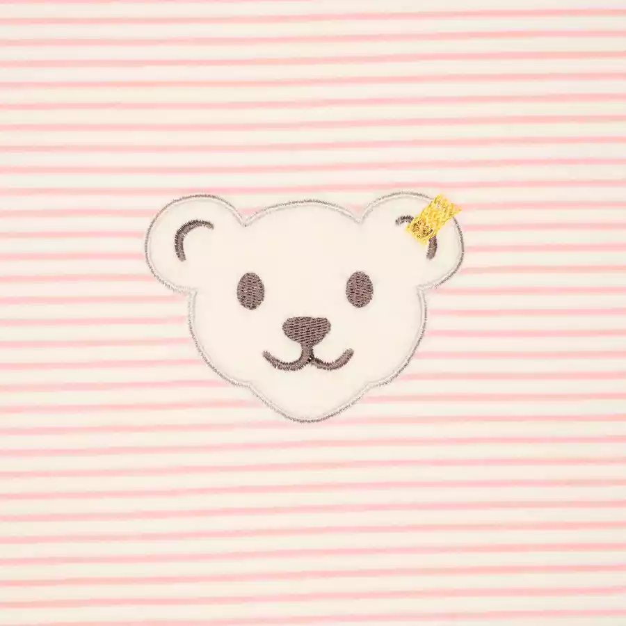Steiff Decke Nicky silver pink