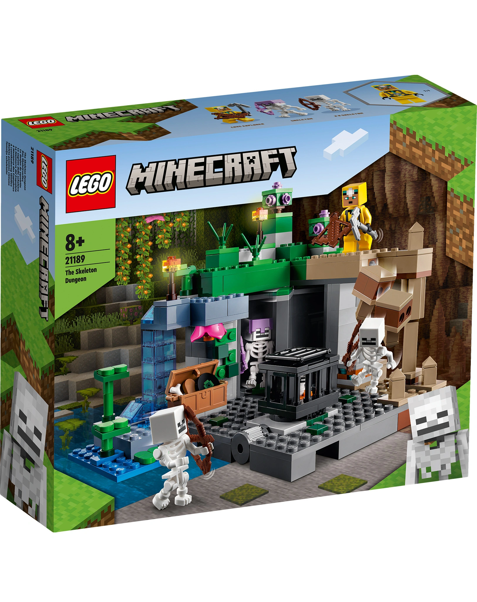 LEGO® Minecraft 21189 Das Skelettverlies