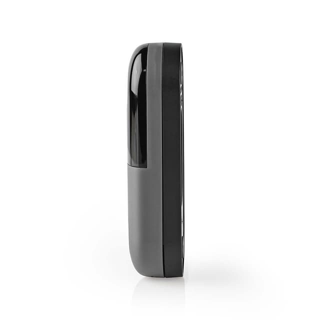 Nedis SmartLife Video Dørtelefon | Wi-Fi | Transformer | Full HD 1080p | Cloud Storage (mulighed) / microSD (ikke inkluderet) | IP54 | Med bevægelsessensor | Nattesyn | Grå / Sort