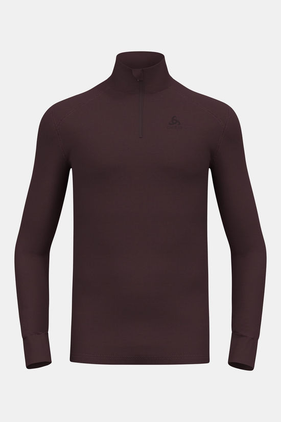 Odlo Odlo Bl Top Turtle Neck L/S Half Zip Active Warm Eco