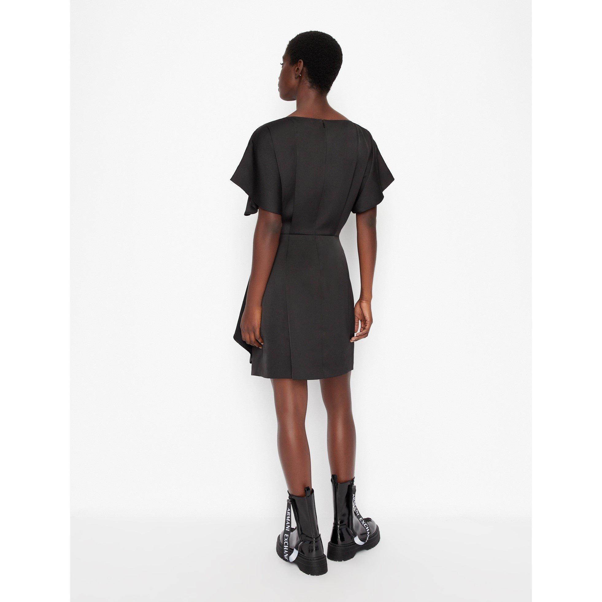 Armani Exchange Short Sleeve Mini Dress