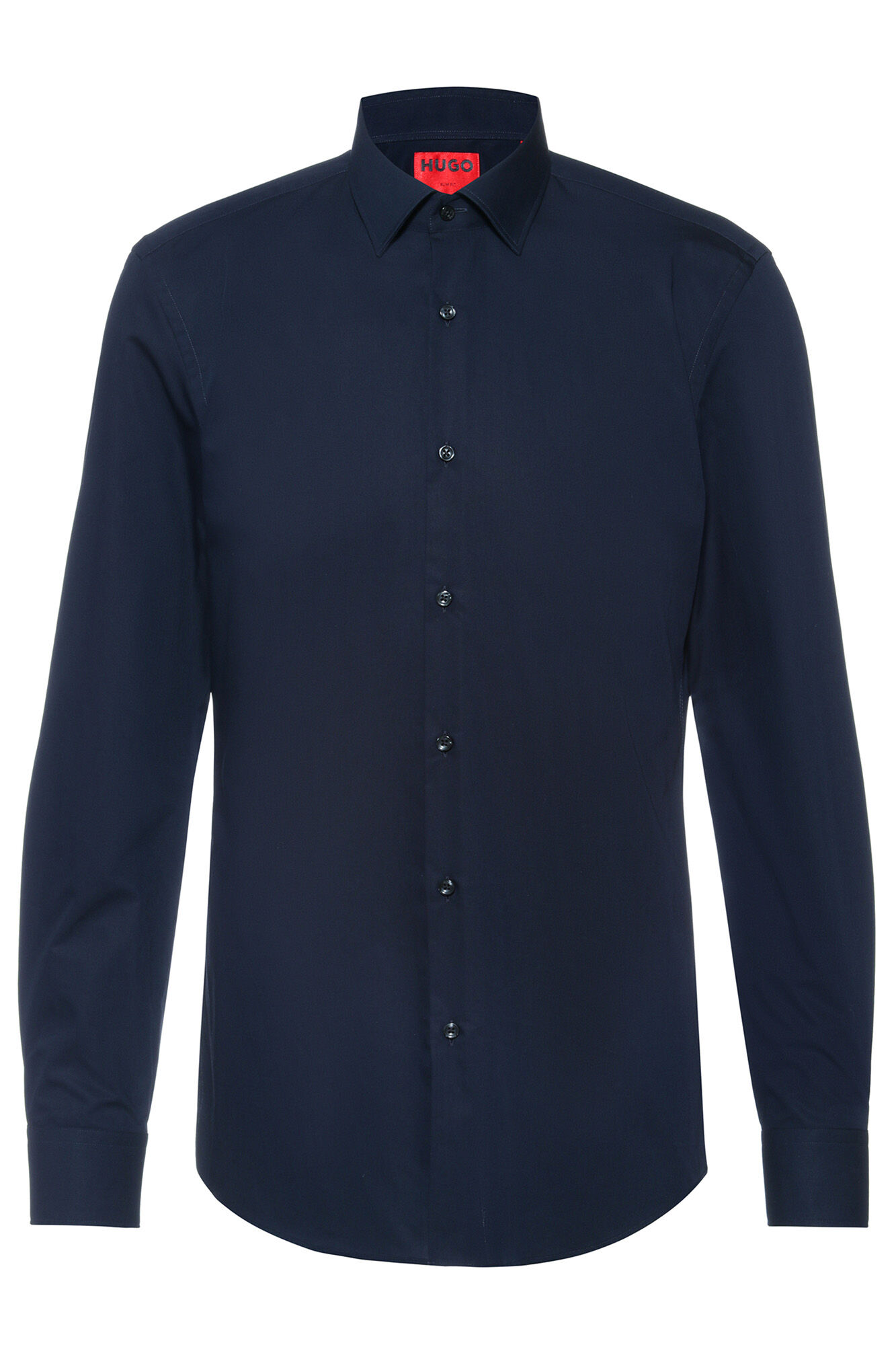 Camisa social - azul marinho
