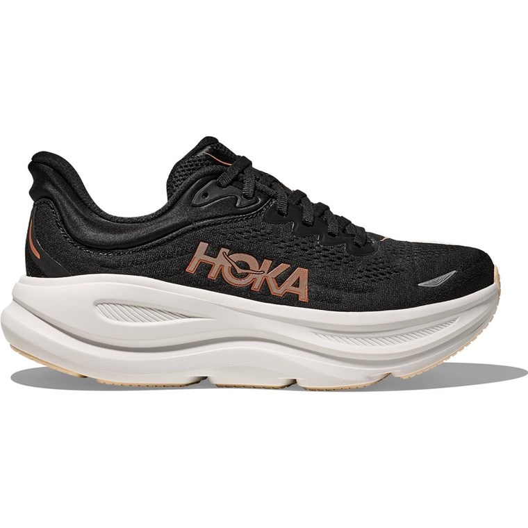 Hoka W Bondi 9 Black/Rose Gold