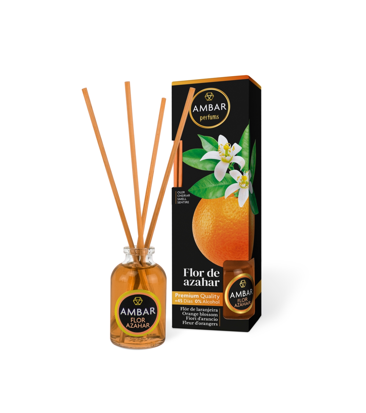 AMBAR Perfums - Ambientador Mikado - Flor de laranjeira