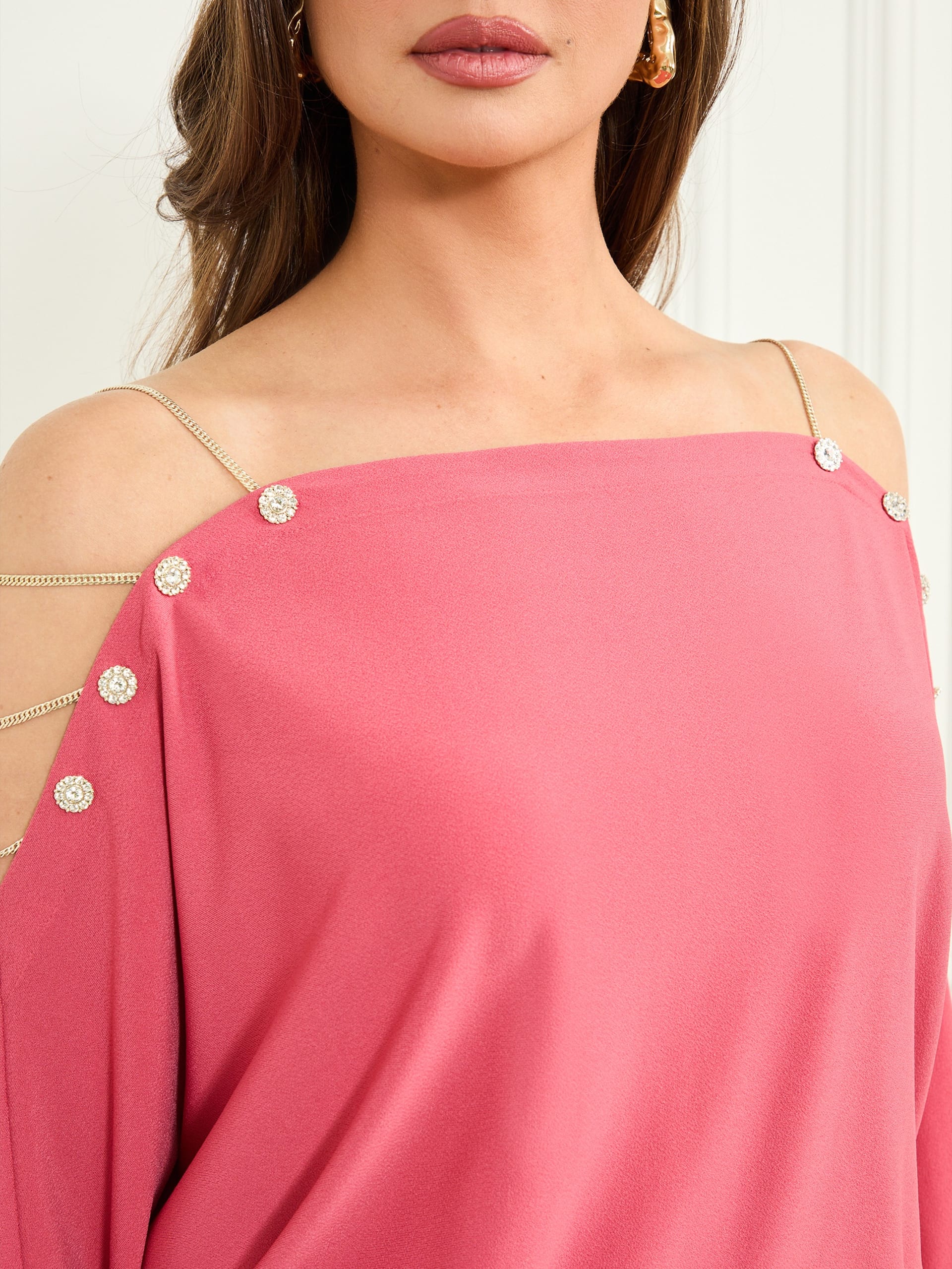 Top Adri com detalhes em joias
