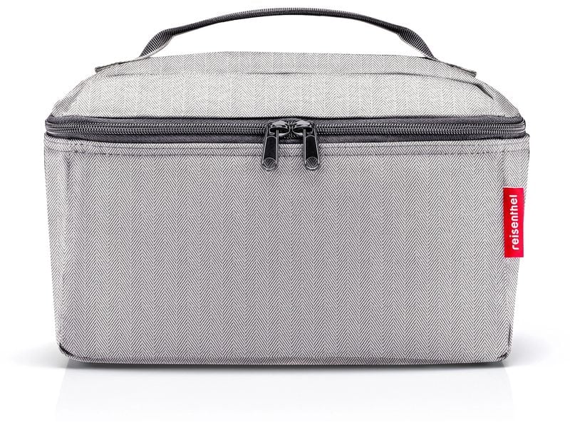 Reisenthel Necessaire beautycase Herringbone grey Kosmetiktasche für alle wichtigen Bad-Accessoires