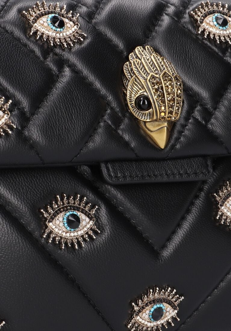 KURT GEIGER LONDON zwarte kurt geiger london schoudertas kensington bag