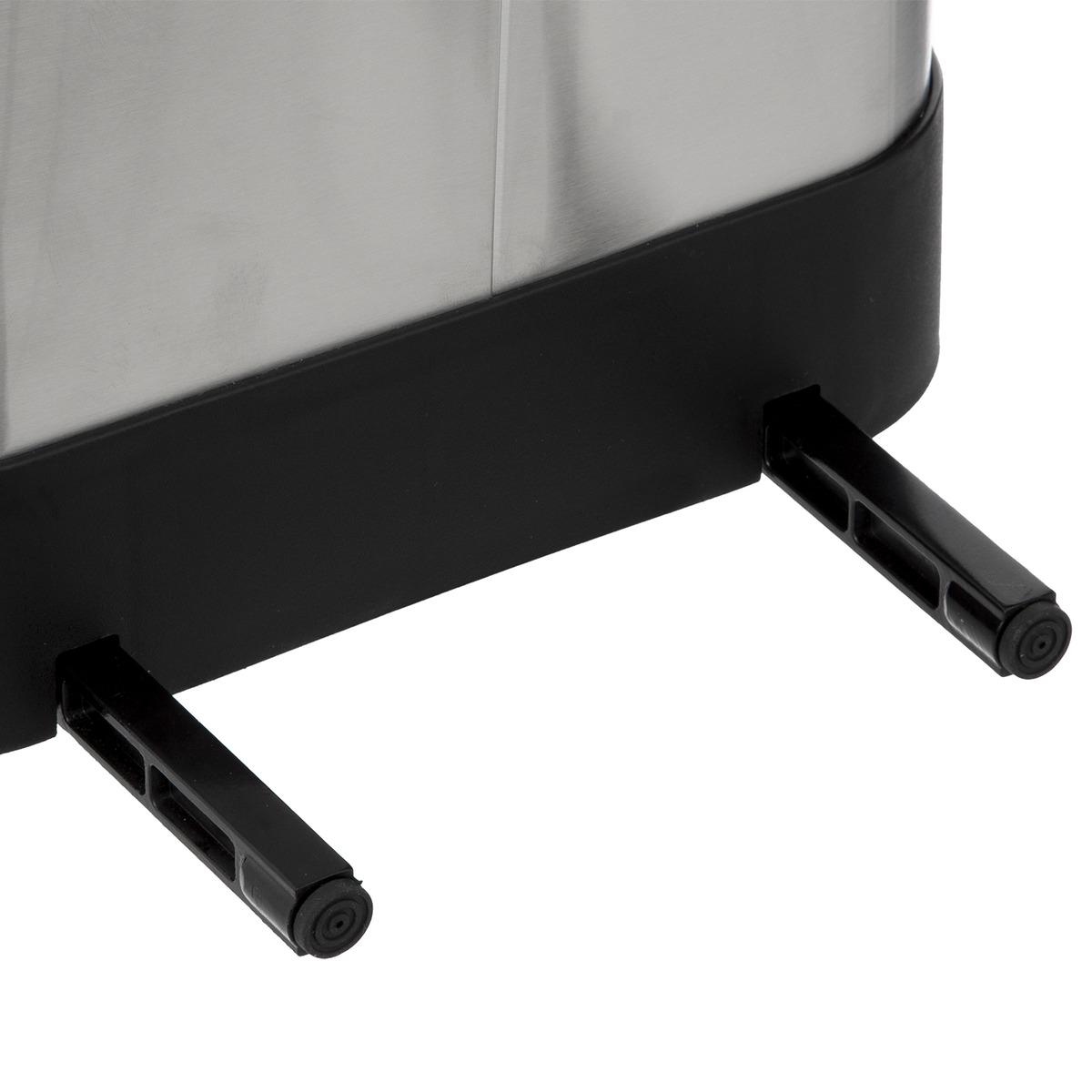 POUBELLE METAL 30L INOX ARIANE SLIM