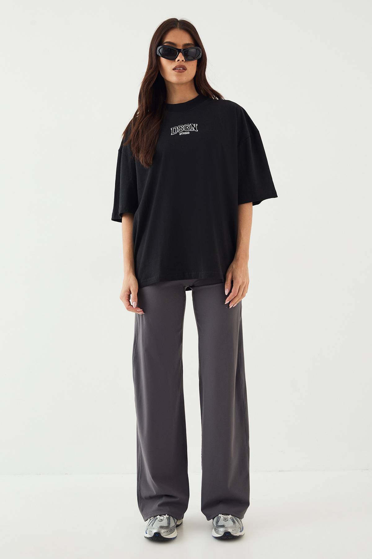 T-Shirt Oversized Lourd Brodé DSGN Studio