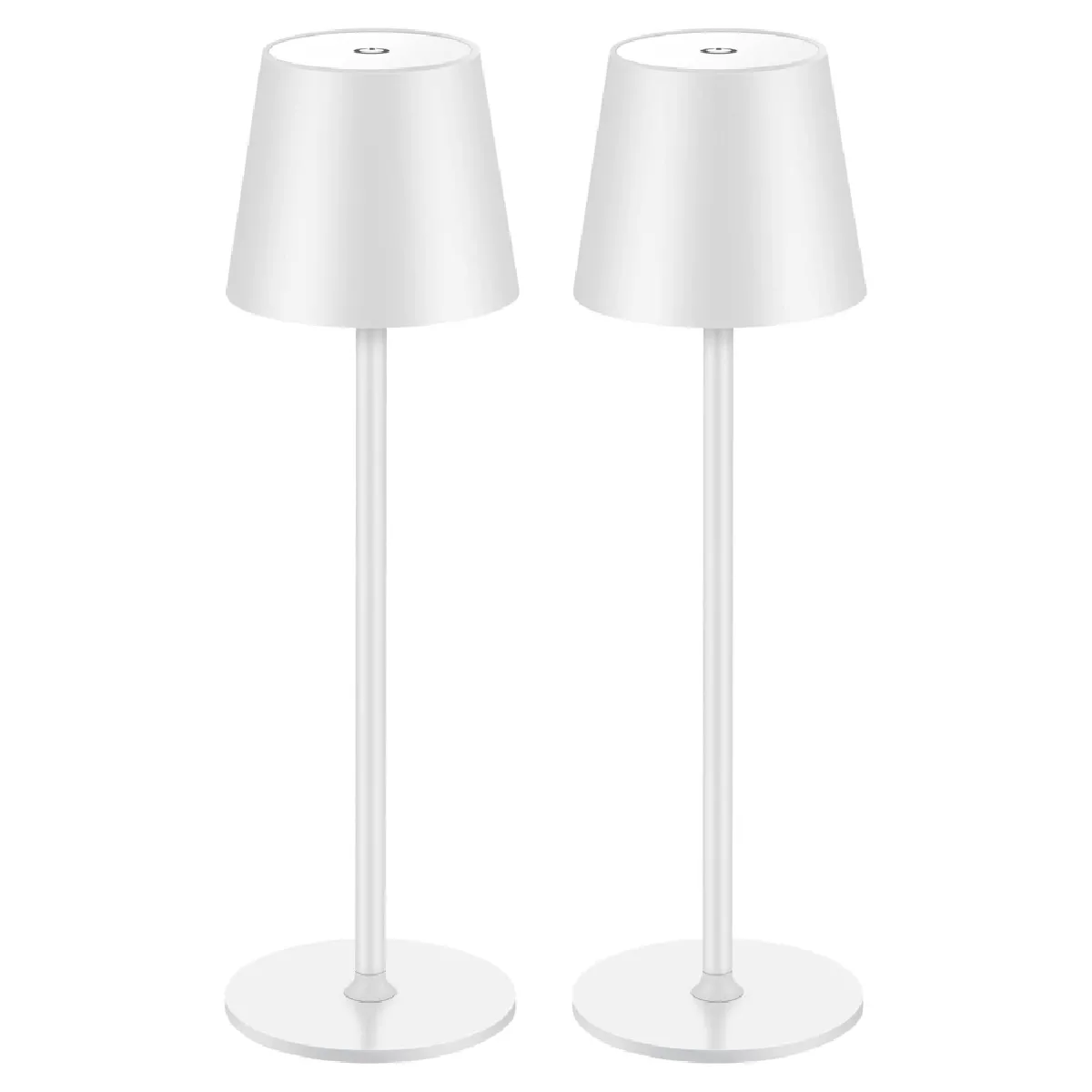 Générique LED Wireless Table Lamps - Lot de 2