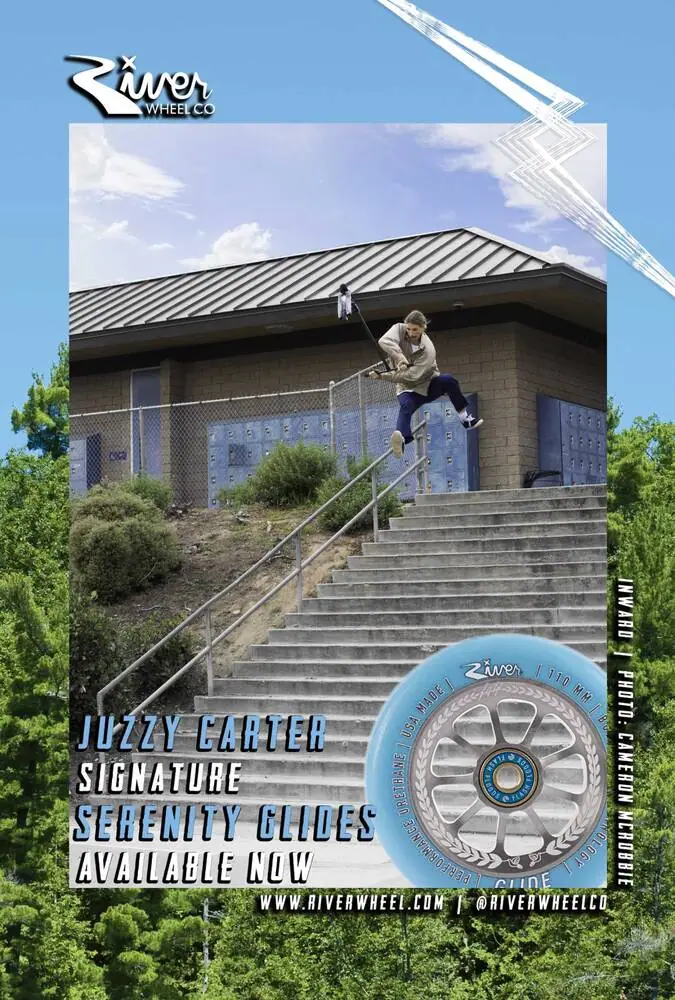 River Glide Juzzy Carter Hjul Til Løbehjul 2-Pak
