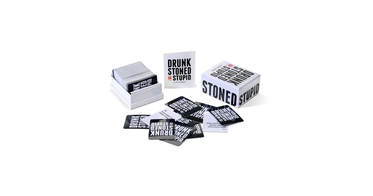 Drunk Stoned or Stupid Partyspel  (Engels, 4 - 99 spelers, 30 minuten, Vanaf 12 jaar)