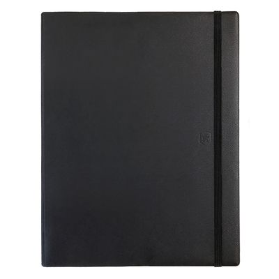 Agenda Genius - 1 semaine sur 2 pages - 21 x 27 cm - noir - Oxford