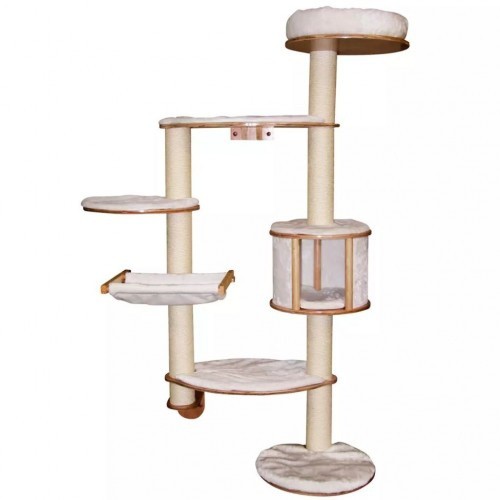Arranhador de parede para gatos Kerbl Dolomit XL, branco