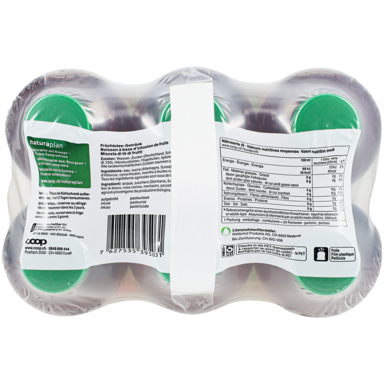 Naturaplan Organic Fruit Tea 6x1l