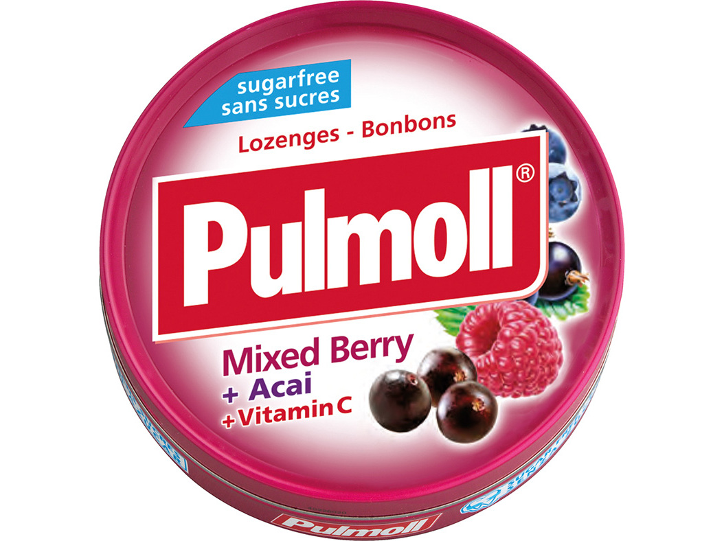 PASTILHAS PULMOLL FRUTOS SILVESTRES 45G