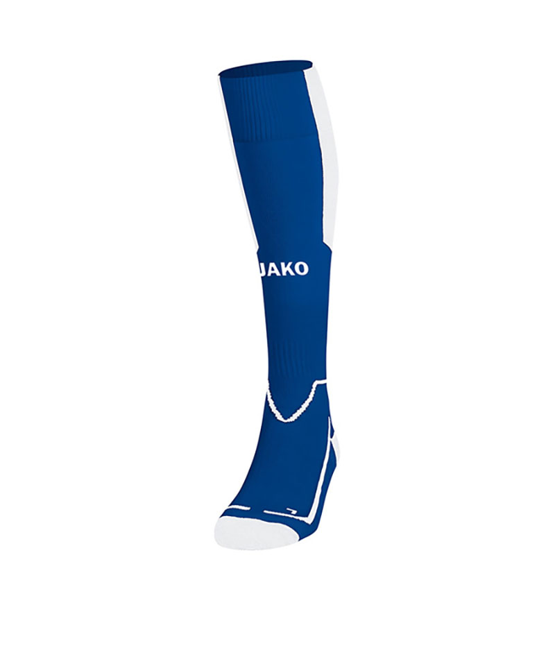 JAKO Lazio Stutzenstrumpf Blau Weiss F04