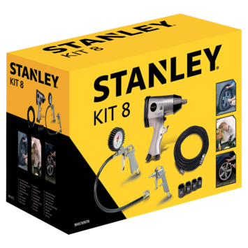 Stanley 8 delige bandenwissel set