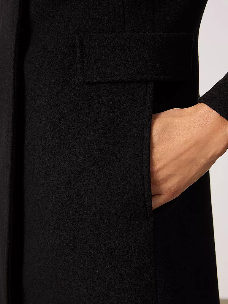 GERRY WEBER Wollmantel  schwarz