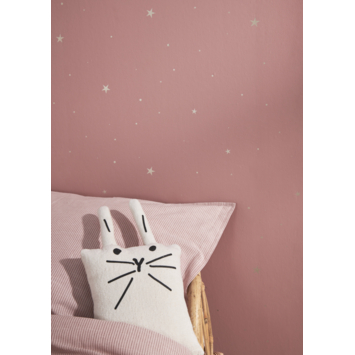 Vliesbehang little stars oudroze (dessin 112035)