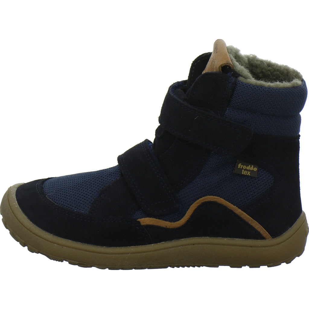 Froddo Winterschuhe Jungen Barefoot Dunkelblau