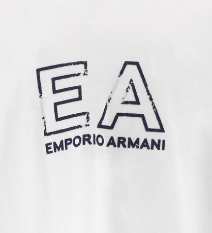 Emporio Armani T-Shirt - Weiß m. Print