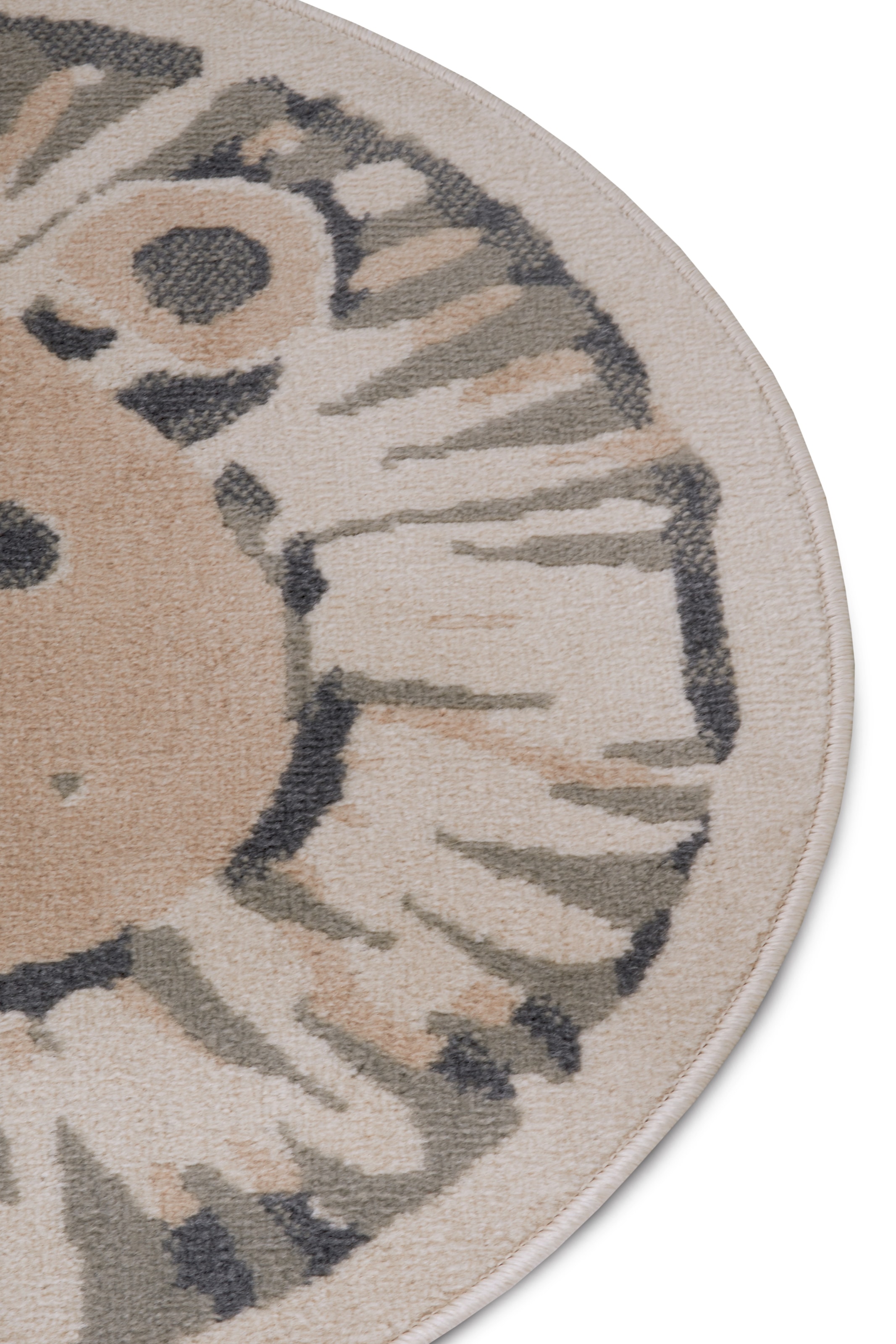 HANSE Home Kinderteppich »Adventures  Lion« rund 8 mm Höhe Spielteppich, fest, Kinderzimmer, Kurzflor, Spielunterlage