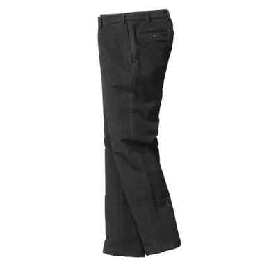 Herren-Chino Moleskin, Schwarz