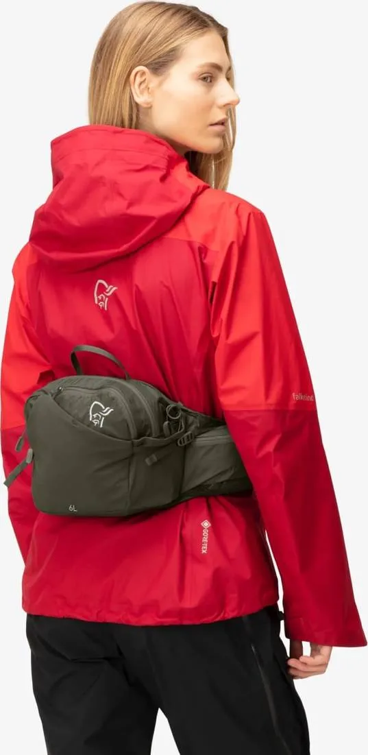 Norrøna Norrøna 6L Hip Pack Olive Night