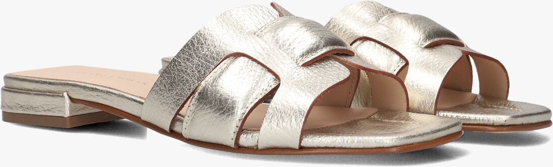 gouden stefano lauran slippers 24050