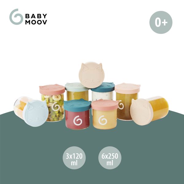 Babymoov Isy Bewaarbakjes - 9 Stuks