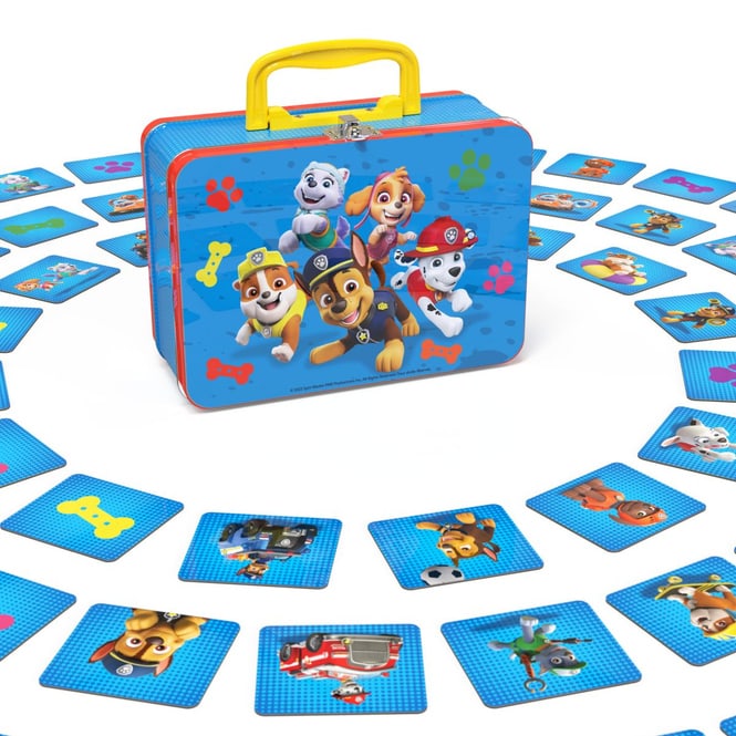 Paw Patrol - Memo Match Spiel - In Mini-Metallkoffer