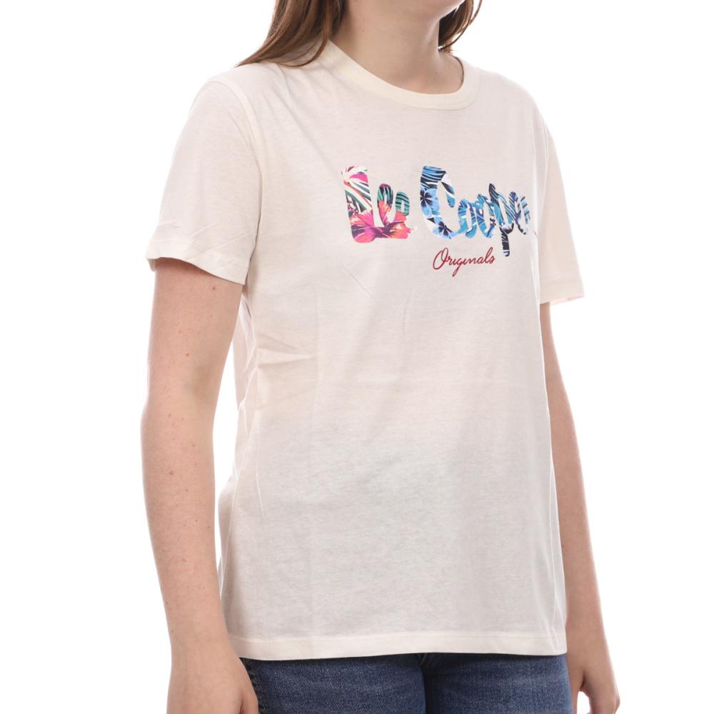 Lee Cooper T-Shirt Beige Femme Lee Cooper Océane