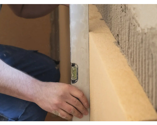 STEICO binnenisolatieplaat met houtvezels voor renovatie van metselwerk en houtskeletbouw met messing en groef 1200 mm x 380 mm x 60 mm (wordt alleen per pallet verkocht)