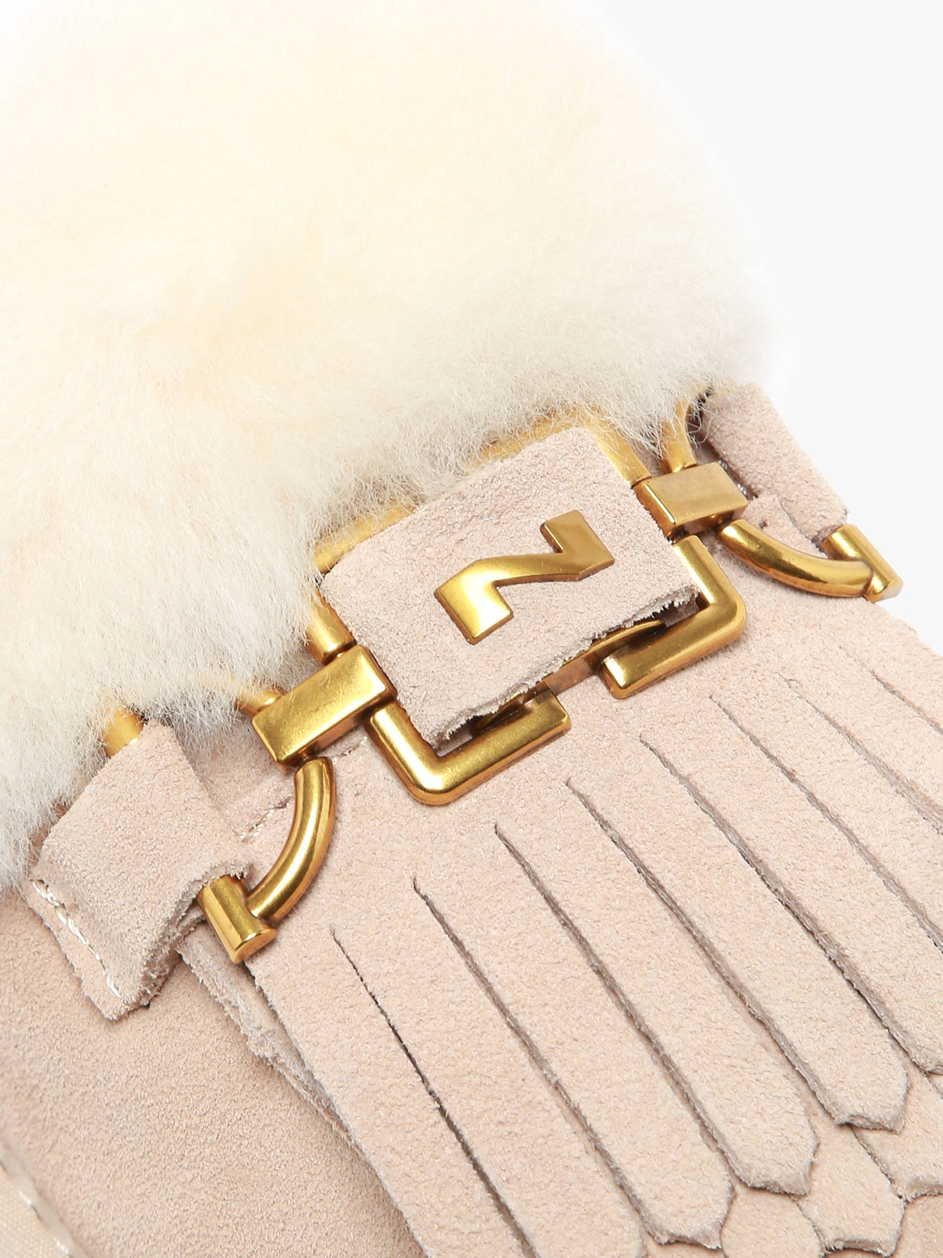 Chaussons en cuir NATHAN BAUME