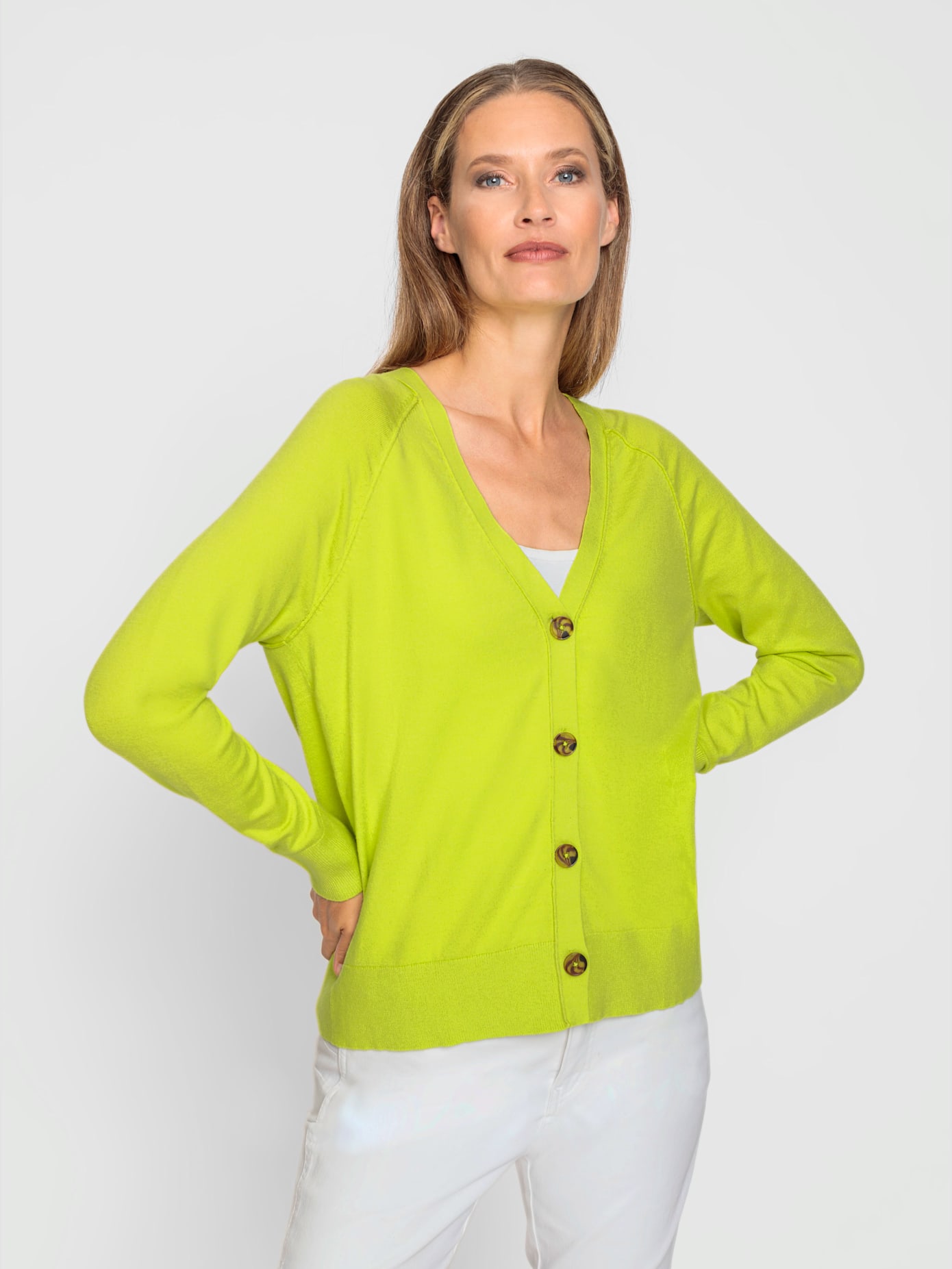 Veste en tricot mélange de viscose doux