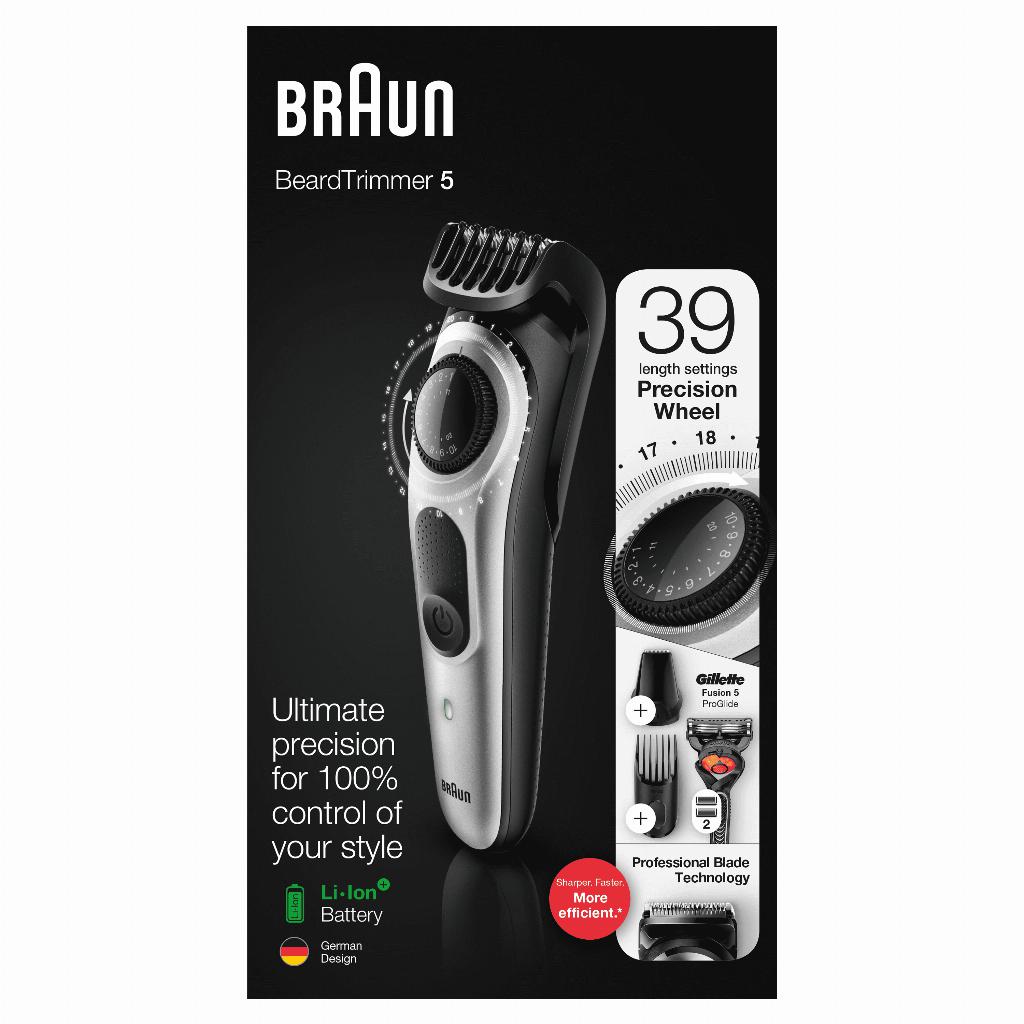 Braun BT5260 Baardtrimmer, 39 Lengtes, 5-in-1