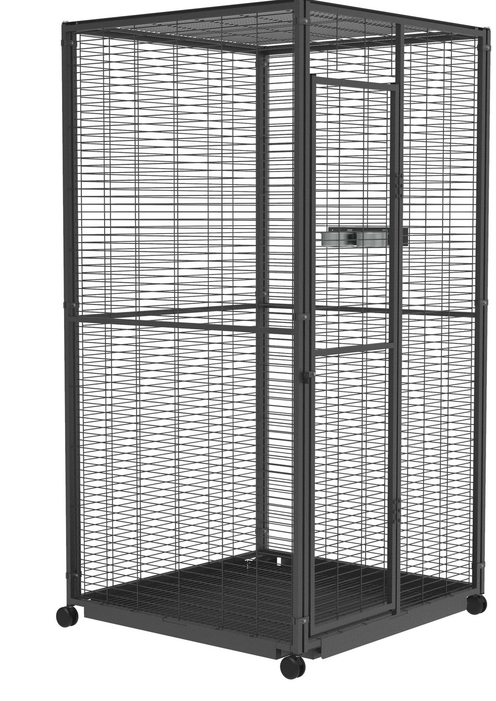 Volière mobile de jardin pour perroquets
