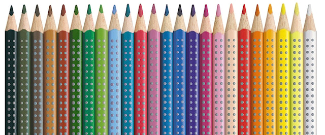 Grip Fargeblyanter Akvarell 24 pakning Faber-Castell