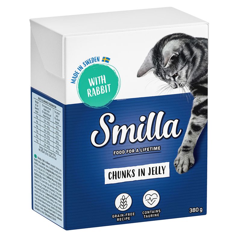 Lot Smilla Bouchées en sauce ou en gelée 24 x 370 / 380 g