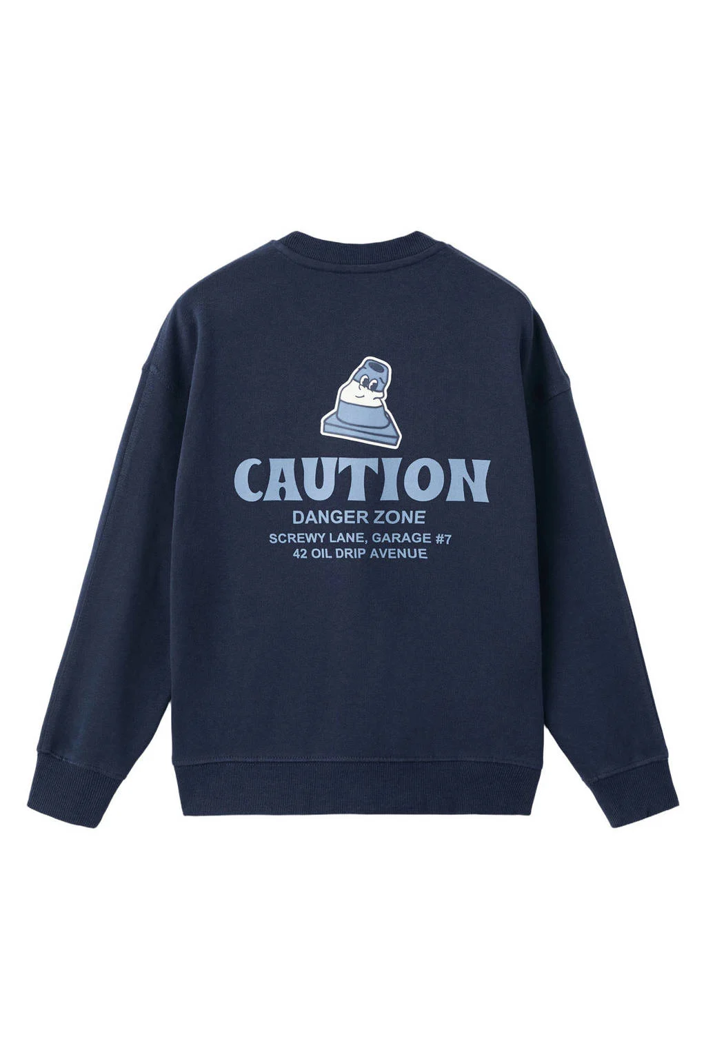Mango Kids sweater donkerblauw